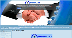 Desktop Screenshot of madilog.com