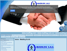 Tablet Screenshot of madilog.com